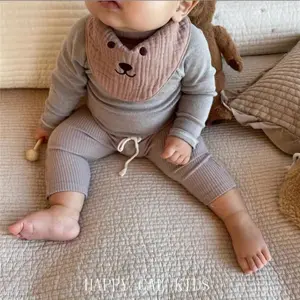 ULTRA Celemek Bayi Tatakan Air Liur Handuk Muka Halus Lembut Lucu Bib Bayi Segitiga Cotton Katun