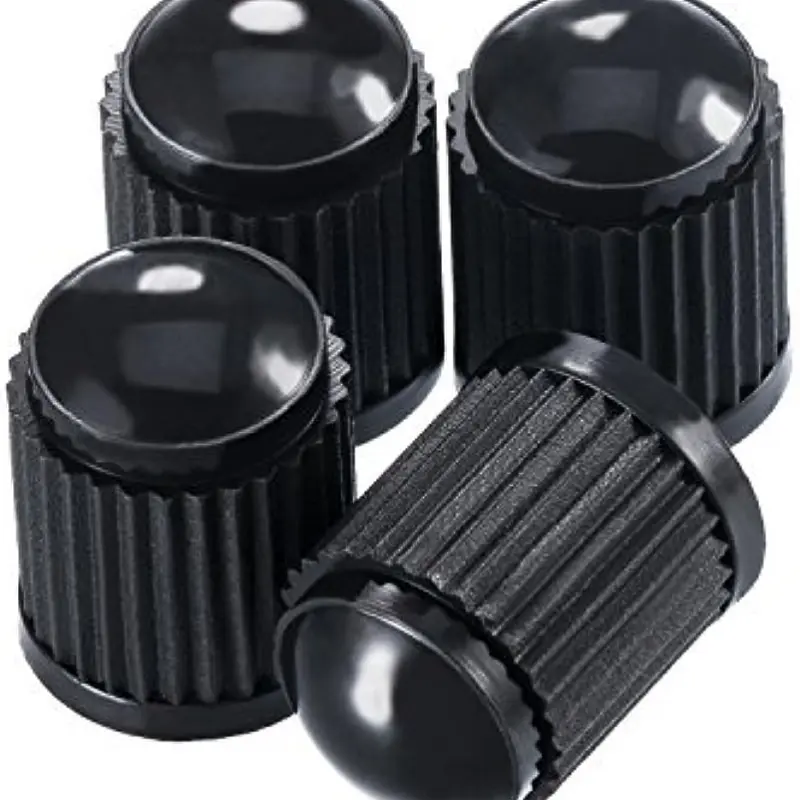 20-Pack Car, Motorcycle, Truck, Bicycle Tire Valve Dust Caps (Black, Blue, Green)