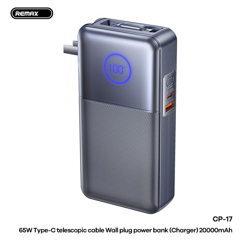 Pin Dự Phòng Sạc Nhanh 65W Remax CP-17 20.000mAh và 45W Wekome WP-88 15.000mah.…