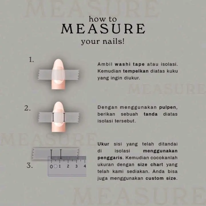 Custom press on nails blue sky Tahan Lama High Gloss Kuku 3