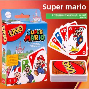 UNO Classic Party Multiplayer Board Game Cards Super Mario Card Game