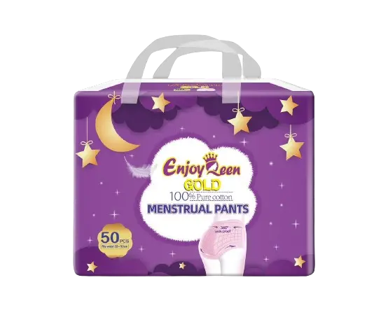 COMBO 50 MIẾNG BĂNG VỆ SINH QUẦN ENJOY QUEEN 40-80 KG, THẤM HÚT, THOÁNG KHÍ, DÙNG BAN NGÀY VÀ BAN ĐÊM 0