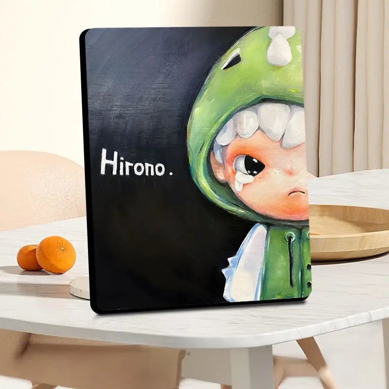 Hirono Pop Mart Tranh Sơn Dầu Vẽ Tay Ảnh Tự Làm, Quà Tặng Trưng Bày Khung Pha Lê Đơn Giản, Bộ Sưu Tập Năm 2025 (1832 Người), Thời Gian Chụp Ảnh 2025