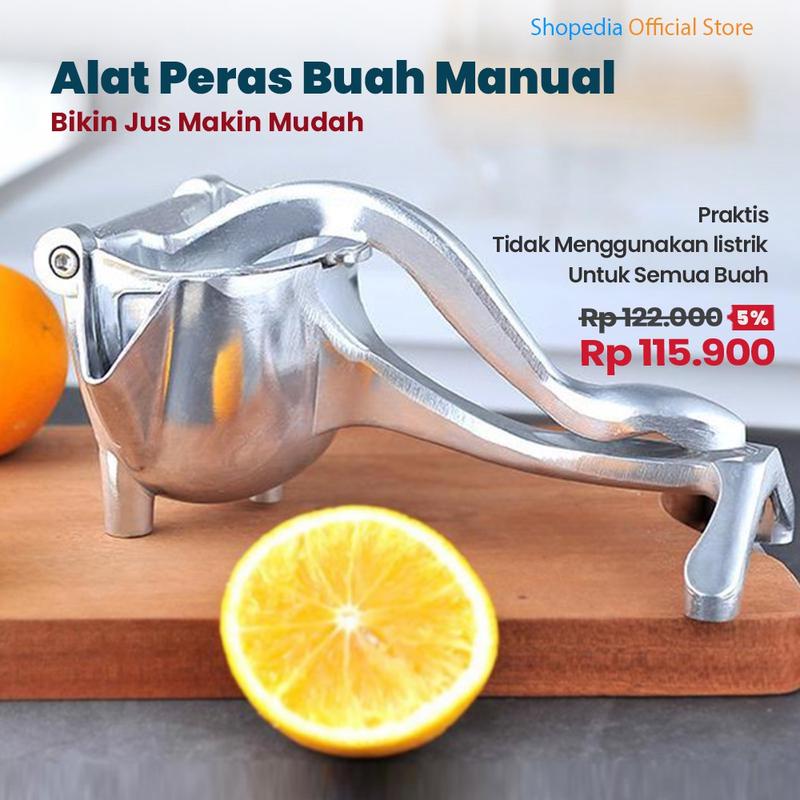 Product Introduction of FRUIT PRESS MANUAL ALAT PERAS JERUK BUAH TYPE V FILTER PERASAN JERUK 2