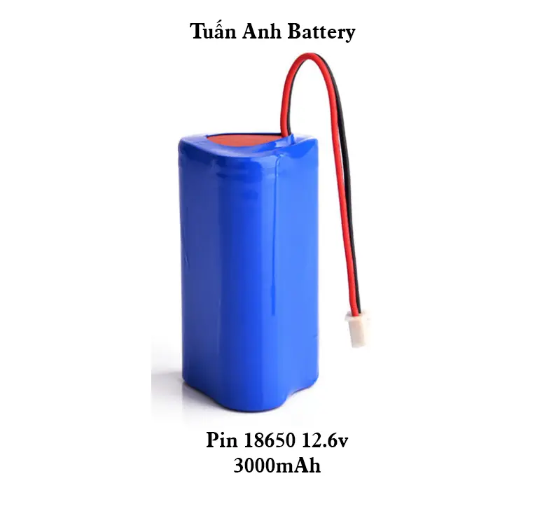 Pin Sạc 18650 3S 11.1 - 12.6v 3200mAh Dùng Cho Loa Kéo, Quạt Tích Điện, Loa Bluetoolh, modem Wifi, Camera, Lưu Trữ... 1
