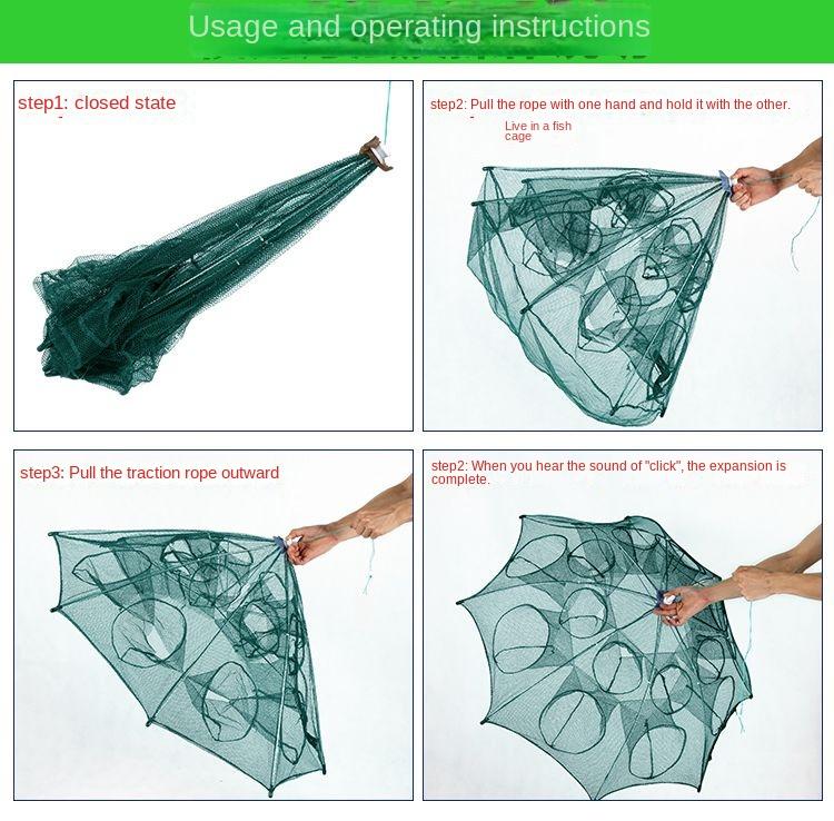 Product Introduction of Giỏ Tôm Hùm, Lồng Đánh Cá Lưới Cá, Lồng Tôm, Lồng Loach, Lồng Cua Vàng, Bắt Cá, Lưới Đánh Cá Phụ Fishing Đi Câu Câu Cá Fish Lure mồi hơi tắc kè  1 k 14