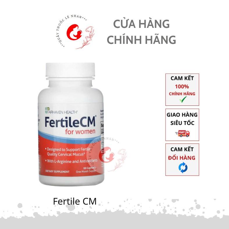 Viên uống Fertile Cm giúp ổ định niêm mạc cải thiện sức khỏe nữ giới 0