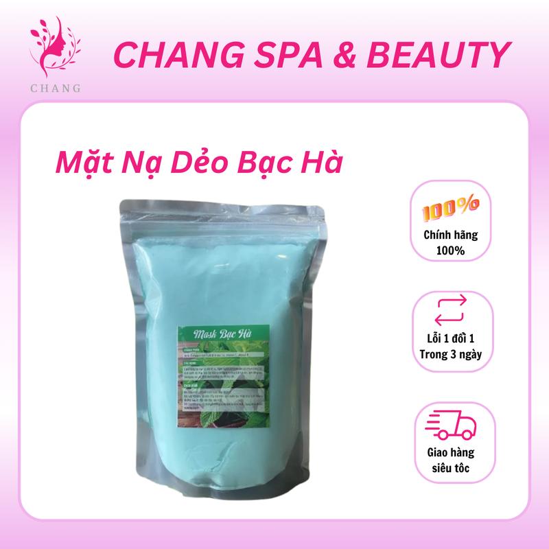  Mặt Nạ Collagen Bạc Hà - Túi 500g và 1 Kg - Mặt Nạ Dẻo Spa - Dành cho mọi loại da - Handmade Mask Làm Đẹp Da Dưỡng Ẩm Da Skincare Đắp Mặt Dưỡng Da Mặt mask  sheet 