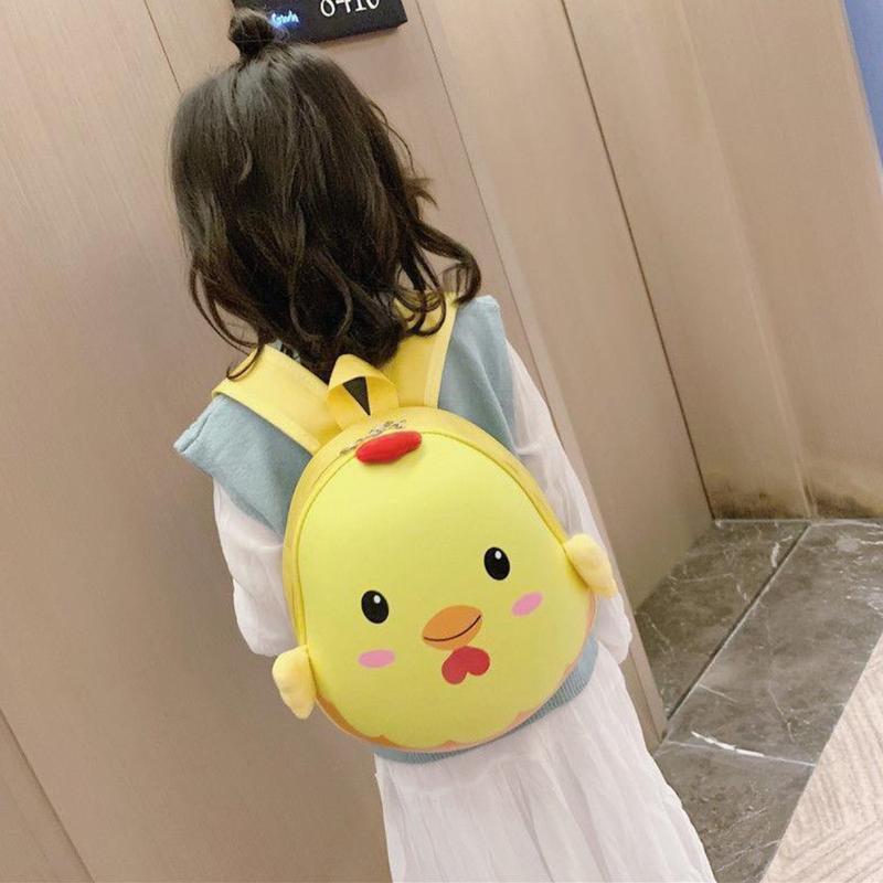 Balo Gà Con Hình Thú Ngộ Nghĩnh Cho Bé, Balo Gà Vàng Mầm Non Cho Bé