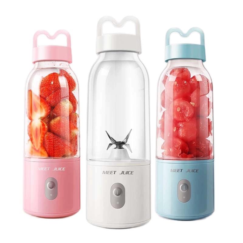 MÁY XAY MINI MEET JUICE CHẤT LƯỢNG CAO 500ML, MÁY XAY SINH TỐ CẦM TAY ĐA NĂNG Inox