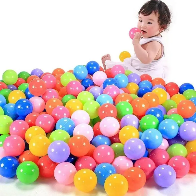 50pcs / 100Pcs Baby Play Balls Soft Plastic Ocean Ball Swimming Pit Pool Game Toy