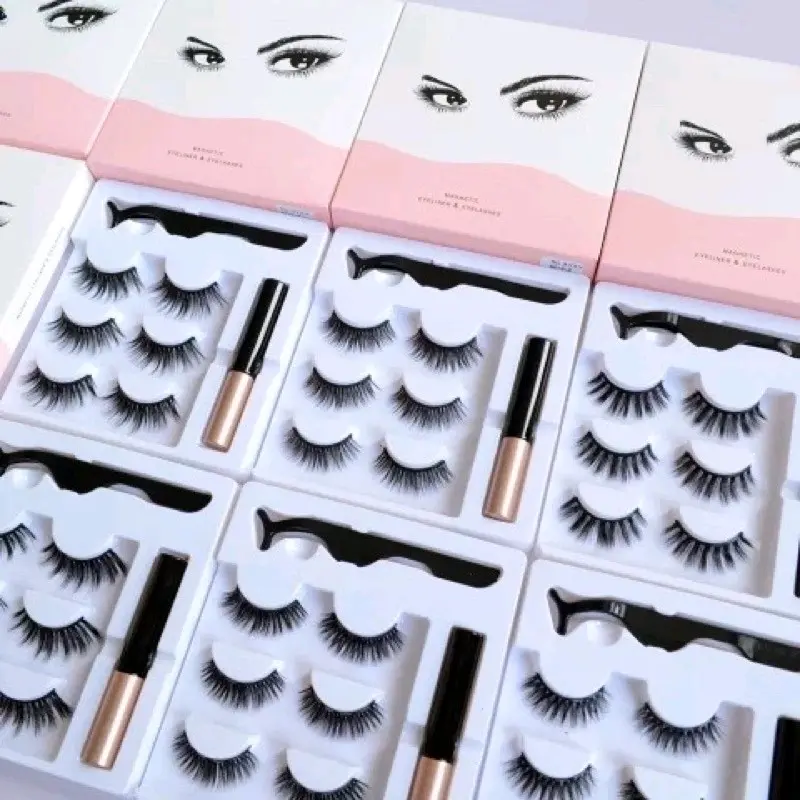 Eyelash Magnetic Eyeliner 3D // Bulu Mata Palsu Magnetik // Magnetic Eyelashes Bulu Mata Magnet