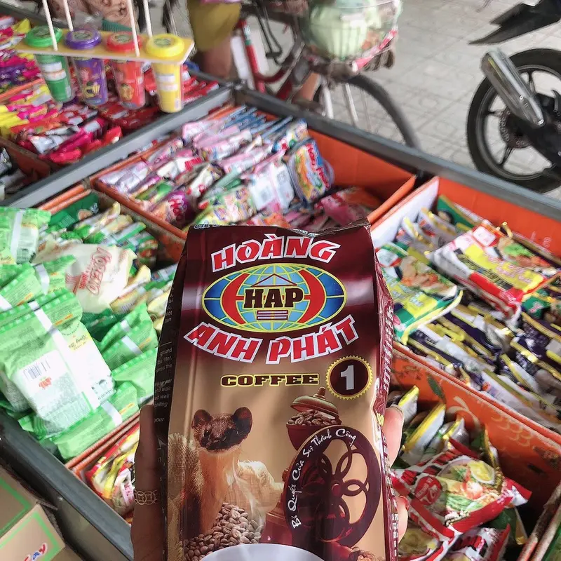(Combo 2 bich 1kg)Cà Phê Pha Phin Hoàng Anh Phát H’REN RINA Cao Cấp - Gói 500g 5