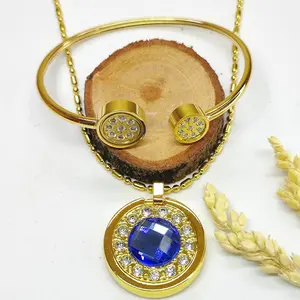 Model Terbaru 1 SET Kalung Kesehatan Quantum Pendant Permata Bio Energy - Gelang + Kalung+ Box + Sertifikat Card