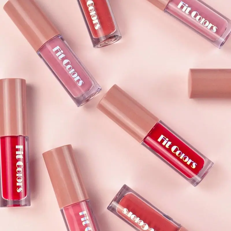 Long Lasting Liquid Lipstick, 4 Counts/set Velvet Matt Finish Liquid Lip Gloss, Non-sticky and Gentle Texture Juicy Lip Gloss 3