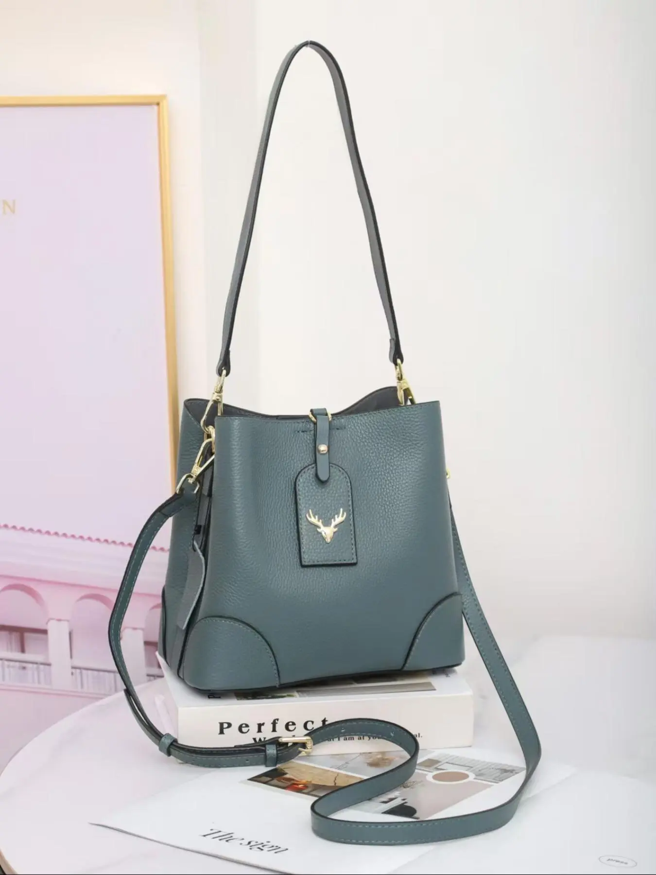 Women's Fashionable Solid Color Shoulder Bag, Casual Versatile Crossbody Bag for Daily Used, Trendy All-match Commuter Bag