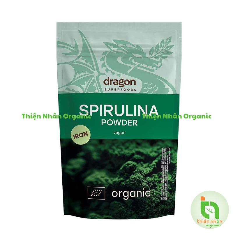 Bột tảo xoắn hữu cơ Dragon Superfoods 200g spirulina powder