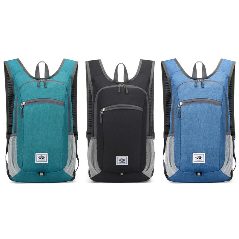 Product Introduction of Outdoor Sports Bag Lightweight Hiking Backpack Folding Travel Bag Casual Backpack 15