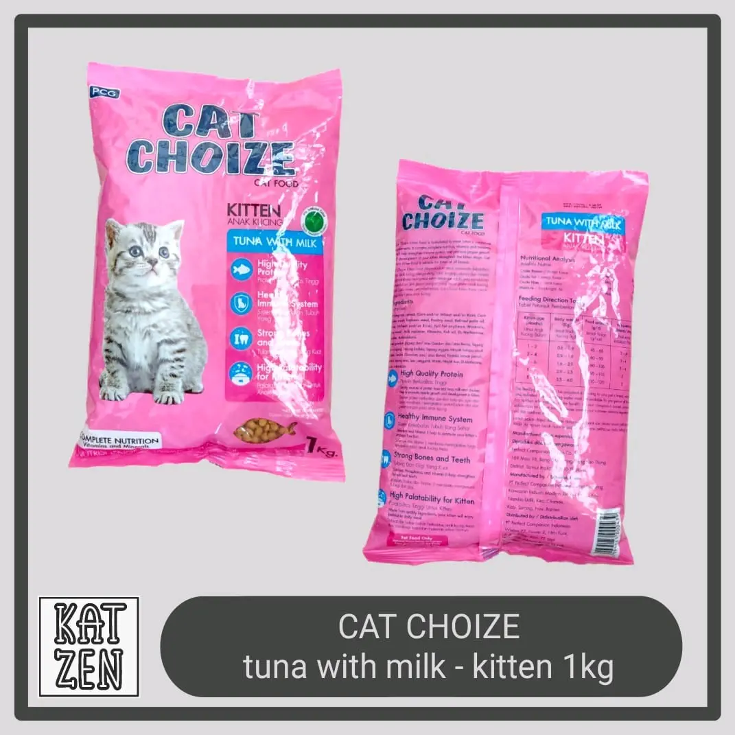 Cat Choize Kitten 1Kg Makanan kucing kitten mengandung susu