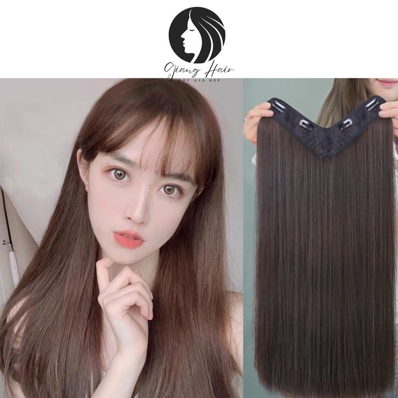 Product Introduction of Tóc giả mảnh nối làm phồng chân tóc độn phồng 2 bên bản 45cm-M6 18