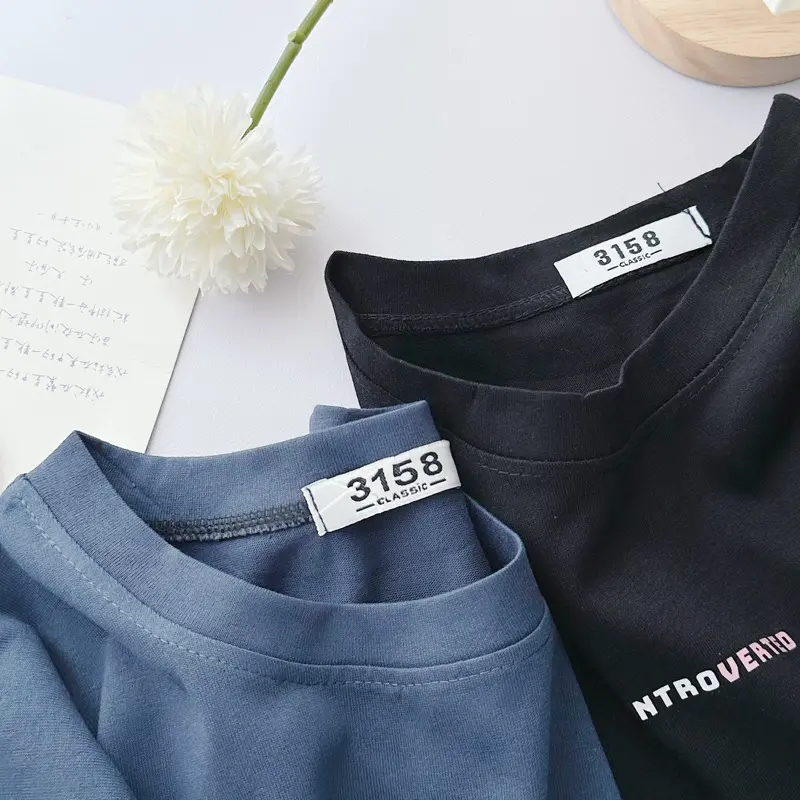 Áo thun 3158 chất cotton khô thoáng mát, form rộng tay lỡ INTROVERTED freesize < 60kg 2