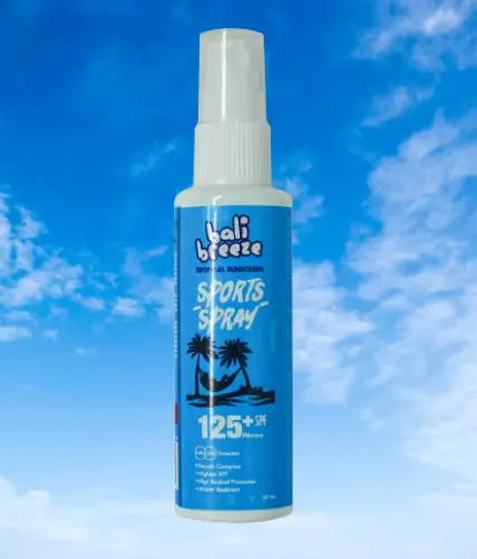 BALI BREEZE  SPORT  spray 50ml semprot rekomendasi    Wajah Facial Sunblock sunscreen spray 0