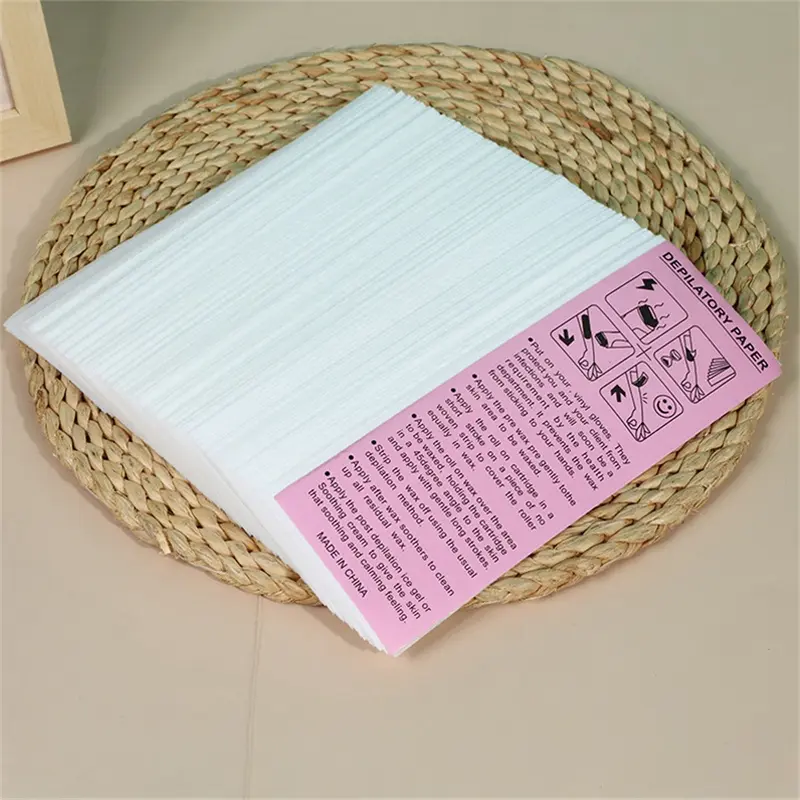 Giấy Sáp Tẩy Lông Cho Nam Và Nữ, 50 Cái / 30 Cái / 10 Cái, Không Dệt, Chất Lượng Cao, Cho Cơ Thể, Chân, Cánh Tay, Máy Cạo Lông, Dải Sáp, Cuộn Giấy 2