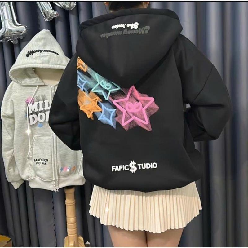 Product Introduction of Áo Khoác Hoodie Nam Nữ Nỉ Bông In Boxy Millon Dollar 3D Siêu HOT HIT - Men's Jacket - Menswear Có Túi - Dài Tay - Nam Nữ 18