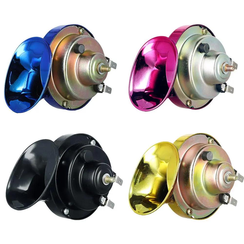 Còi Sên Điện, Còi Xe Hơi Lớn Thông Dụng Thích Hợp Cho Xe Máy, Xe Hơi, Xe Tải, SUV, Thuyền, O1C3
