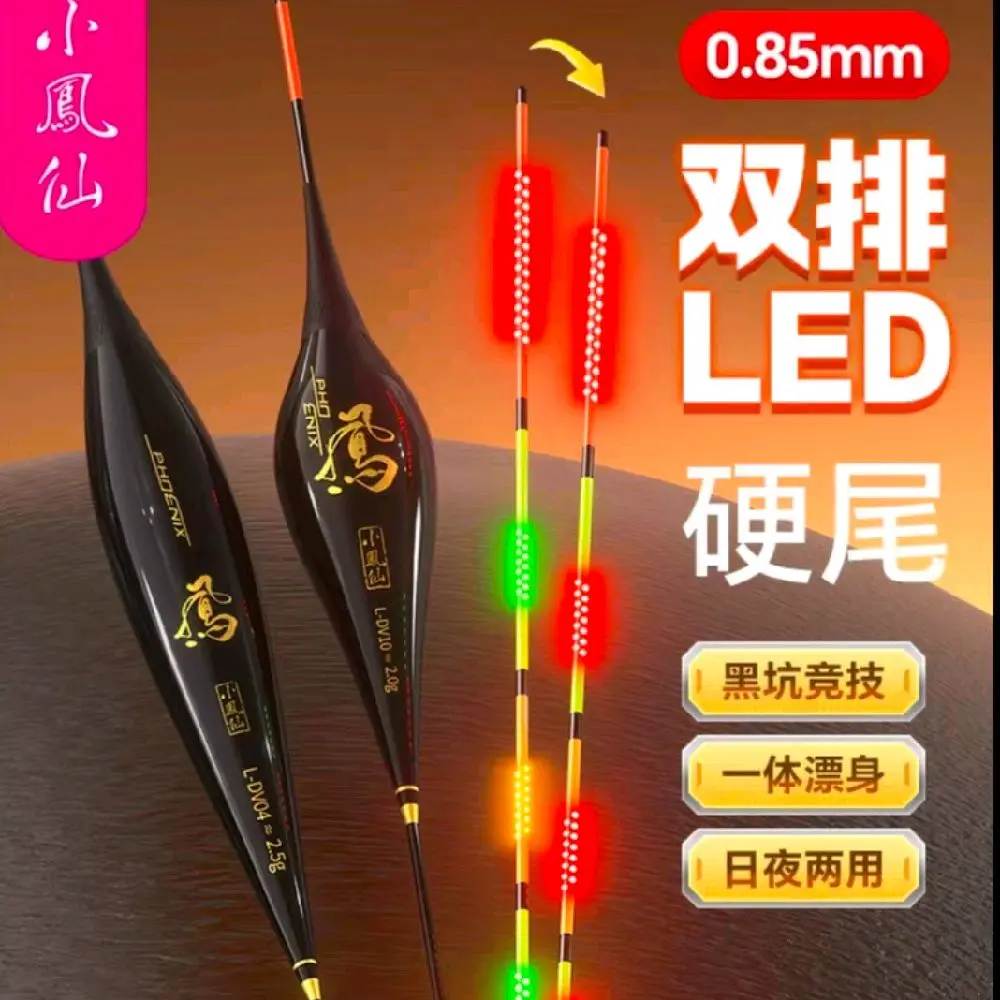 Phao câu chép 2trong1 ngày vs đêm siêu nét Tiểu phụng tiên phiên bản mới nhất . cắn câu đổi màu  Phao LED siêu nhạy