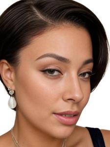 12 Inch Short Lace Front Human Hair Wigs, Wigs for Women, Gorgeous Fluffy Wigs for Black Women