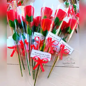 Buket bunga Mawar Bunga Hari Guru Bunga Wisuda (BEST SELLER!!)