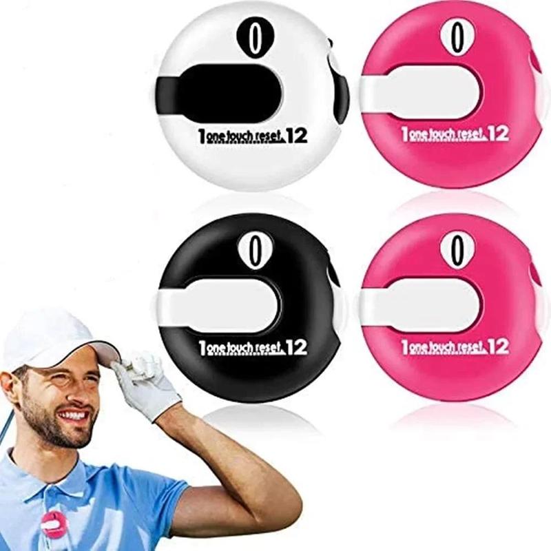 Bộ Đếm lần đánh Golf, Cầm Tay Mini, Thiết Lập Lại Dễ Dàng, Lên Đến 12 Lần Đánh, Bộ Đếm Điểm Golf, Bút Đánh Dấu Kẹp Găng Tay, Có Sẵn Để Dropshipping 0