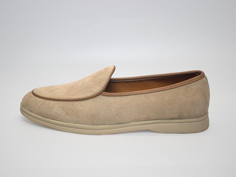 Giày lười nam Belgian Loafer - Chất liệu da lộn 1