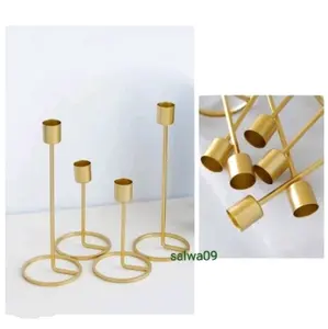 DEKORASI TEMPAT LILIN STAND HIASAN MEJA