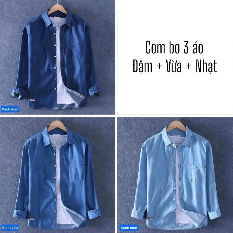 Sơ Mi Jean Nam Nhập Khẩu UK - JNK02, Chất Liệu Jean Cao Cấp - Menswear 8