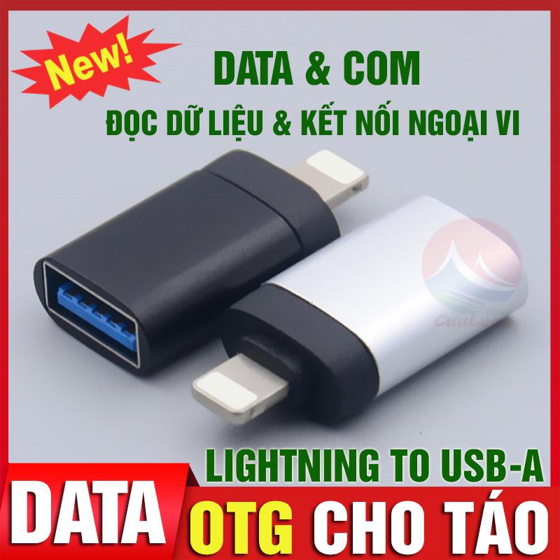  OTG Chuyển Đổi Lightning Ra USB 3.0 Cho iOS đọc ổ đĩa USB máy ảnh kết nối chuột bàn phím đàn piano Cáp Lightning to USB OTG USB cho iPhone to USB Jack chuyển Lightning sang USB Phụ Kiện 