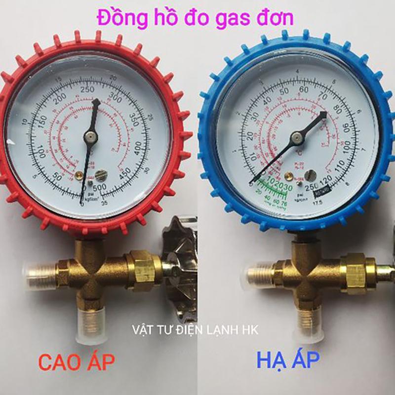 Đồng hồ nạp gas tủ lạnh điều hoà máy lạnh (CT-466) - Đồng hồ đo sạc ga đơn hàng Chuẩn