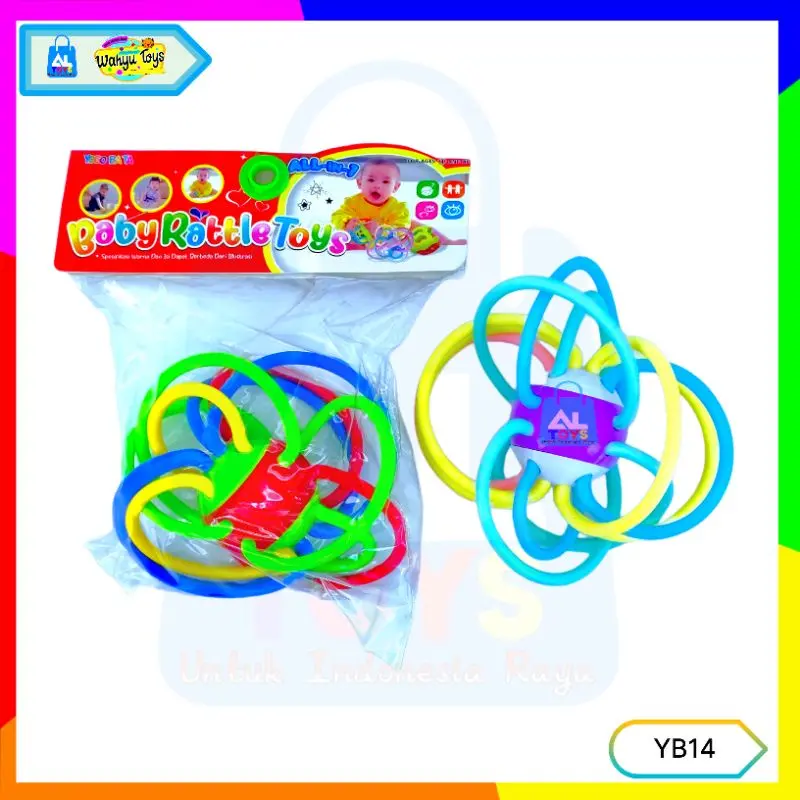 Mainan Baby Rattle Yoys Mainan Bayi Baby Rattle Yoys set YB14 3