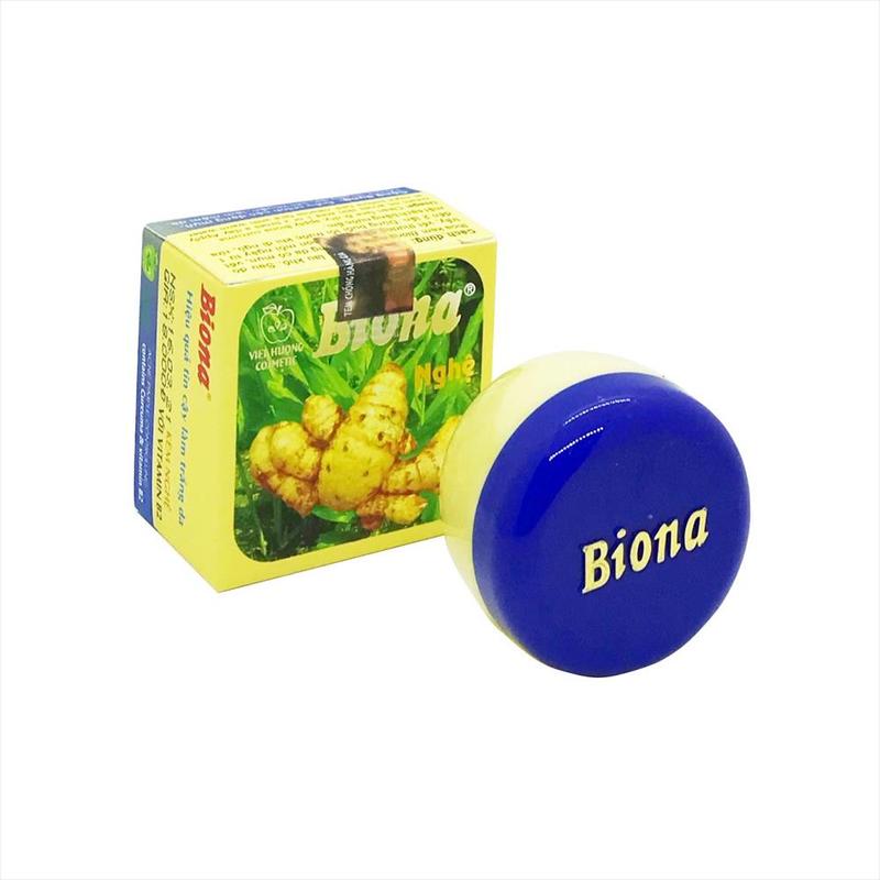 Product Introduction of Kem nghệ Biona giảm thâm, ngừa mụn trứng cá, mụn bọc, mụn đầu trắng, tái tạo da hiệu quả hũ 3g 13