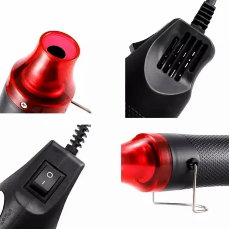 Mesin Heat Gun Mini Low Watt - Hot Air Gun - Alat Pemanas 300 W besi cutter 1