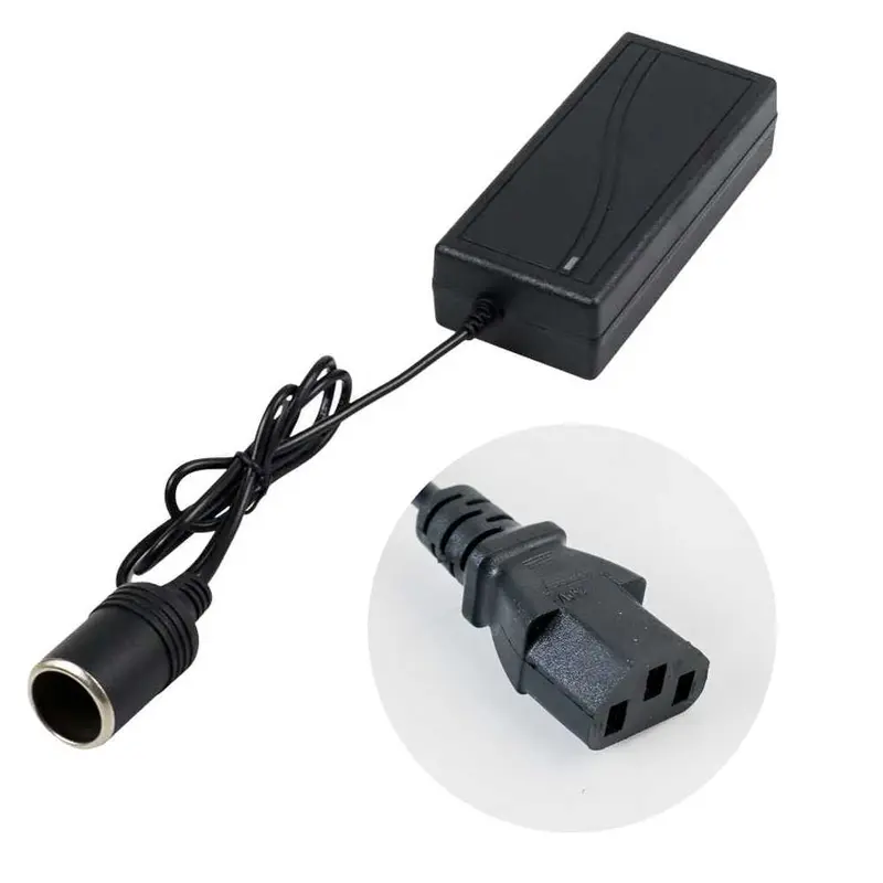 Adaptor Lighter Converter Vacuum Cleaner Mobil AC/DC 220V AC To 12V DC 5A Socket Lighter 1