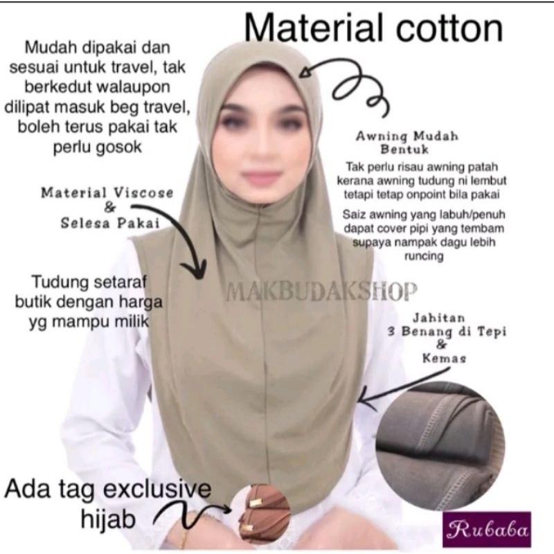 Product Introduction of READY STOCK TUDUNG SARUNG COTTON INSTANT (SIZE M+L+S) Factory price 0