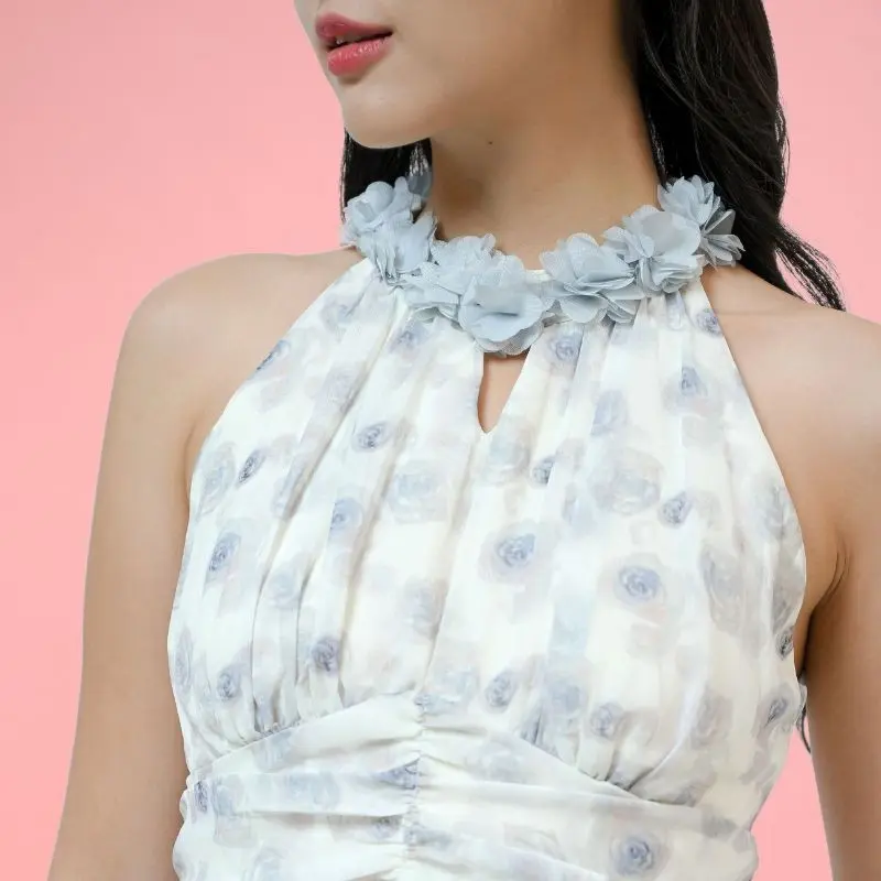 Alicia Couture - Ready Stock - Edelyn Vintage Dress - Dress Wanita Korean Style 2