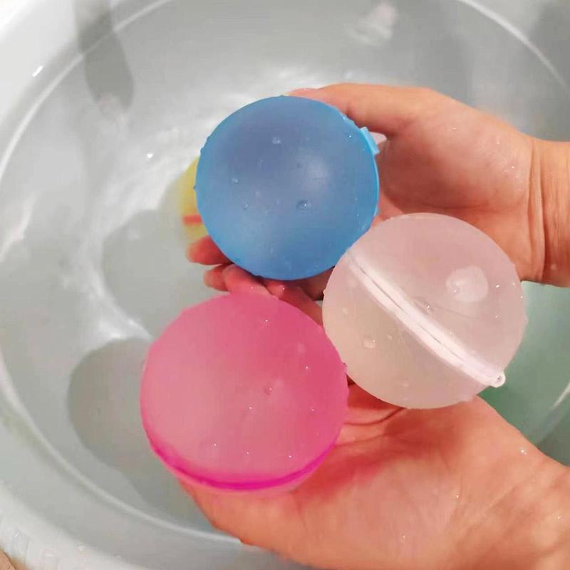 Product Introduction of Silicone Magnetic Water Ball Reusable Water Balloons Pool Games Pool Toys Inflatable Pool Toys Water Game 11
