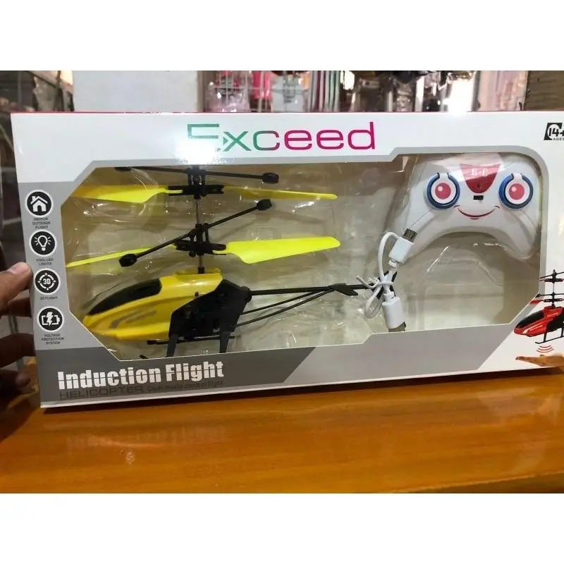 MAINAN ANAK HELIKOPTER PESAWAT TERBANG SENSOR TANGAN REMOT 7