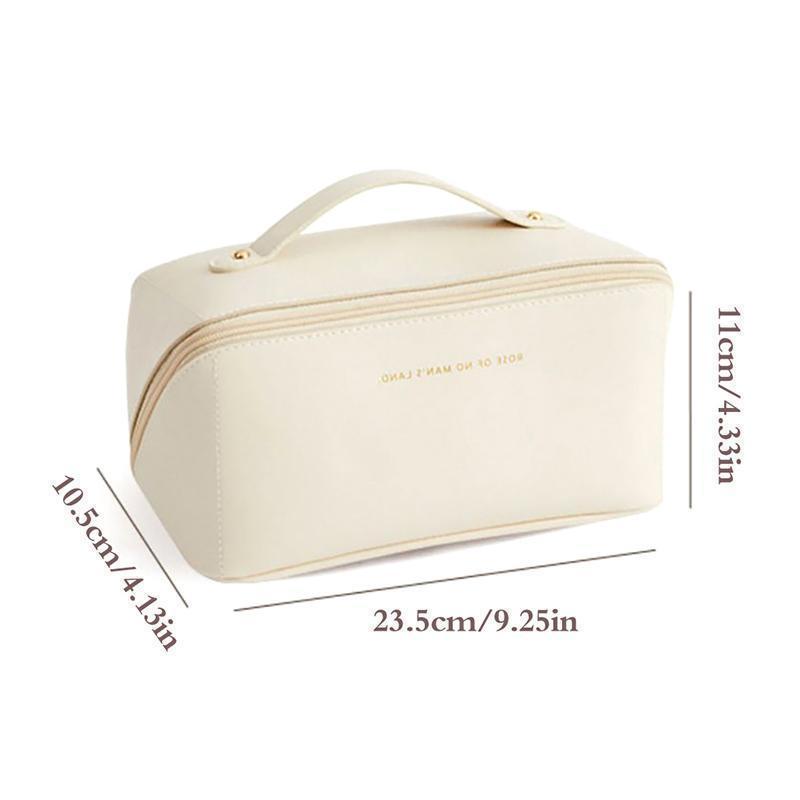 Product Introduction of 【พร้อมส่ง】ที่เก็บเครื่องสำอางหนัง กระเป๋าใส่อุปกรณ์อาบน้ำหญิง กระเป๋าเครื่องสำอางผู้หญิง 22