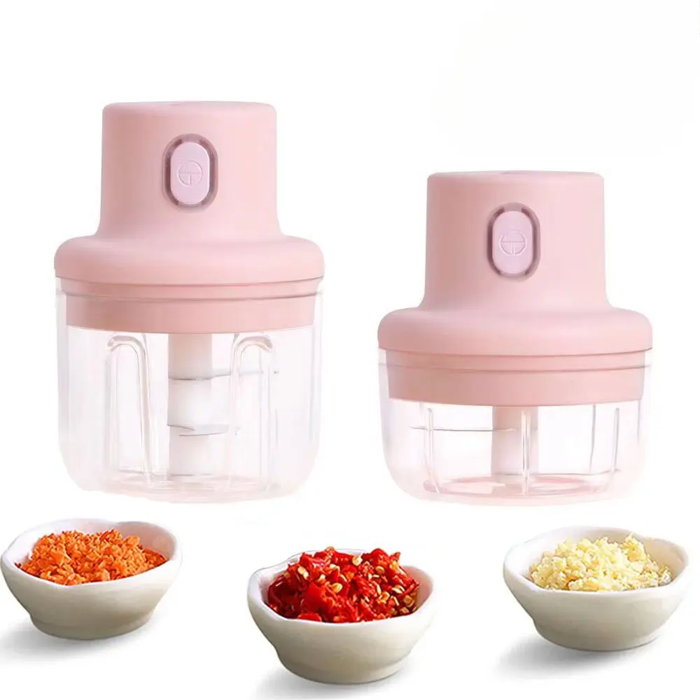 100/250ML Electric Garlic Grinder, Electric Baby Food Blender (250ML), Electric Garlic Grinder, Garlic Chopper, Mini Cordless Garlic Blender
