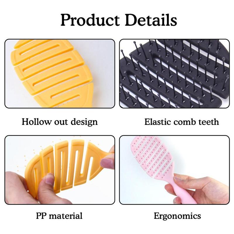 Product Introduction of Bàn Chải Gỡ Rối Massage Da Đầu, Thời Trang, Dễ Dàng, Trông Trông Không Rối, W9P2, Để Tóc Mượt Mà Và Gọn Gàng 43