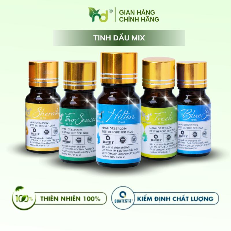 Tinh Dầu Mix Nước Hoa 10ML NaDa Oils, Tinh Dầu Hương Sang Trọng, Thơm Lâu, Thư Giãn Tuyệt Đối - NaDa Oils 0